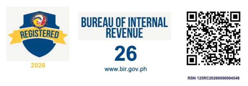 BIR Registration Seal Badge