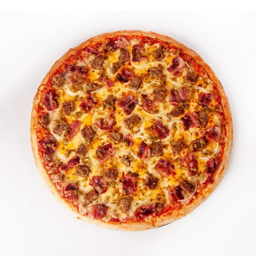 18" Cheesy Burger Deluxe Pizza Whole
