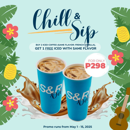 CHILL & SIP - French Vanilla Iced Coffee