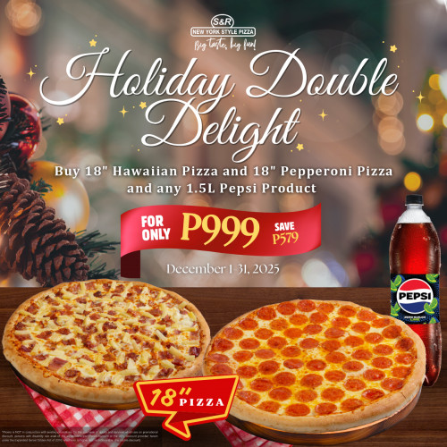 HOLIDAY DOUBLE DELIGHT (PEPSI)