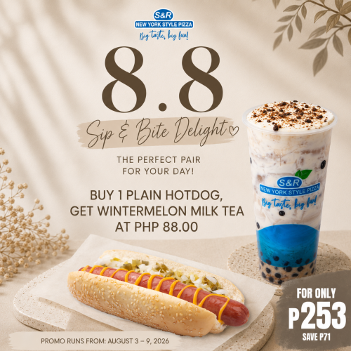 8.8 (Sip & Bite Delight)